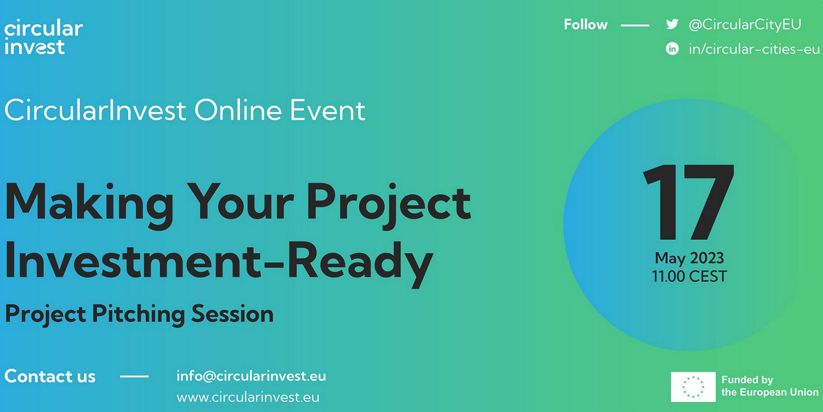 Making Your Project Investment-Ready - Project Pitching Session