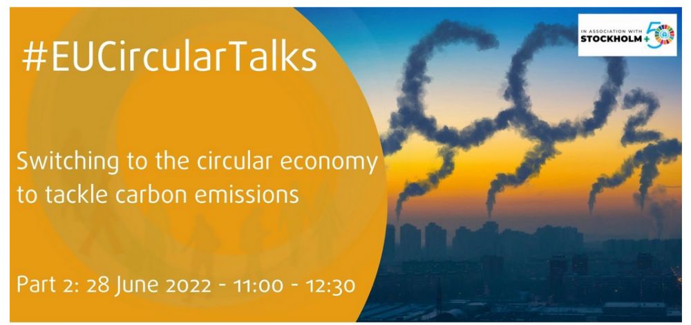 #EUCircularTalks: Switching to the circular economy to tackle carbon emissions