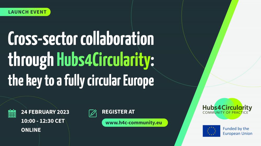 Cross-sector collaboration through Hubs4Circularity: the key to a fully circular Europe