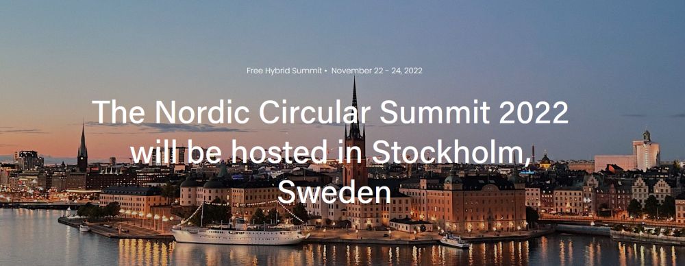 Nordic Circular Summit 2022